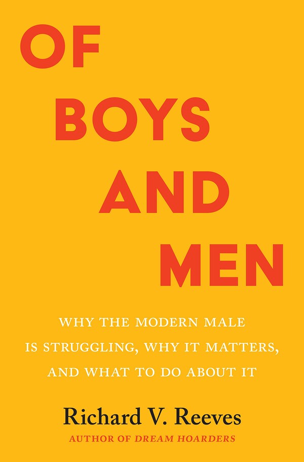 리브스의 저서 '《소년과 남자(Of Boys and Men)》 [출처=리처드 리브스] 