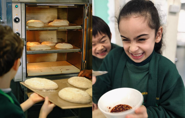 [영국] “채소 키우고 빵 굽고” 학교는 지구 살리는 요리 중