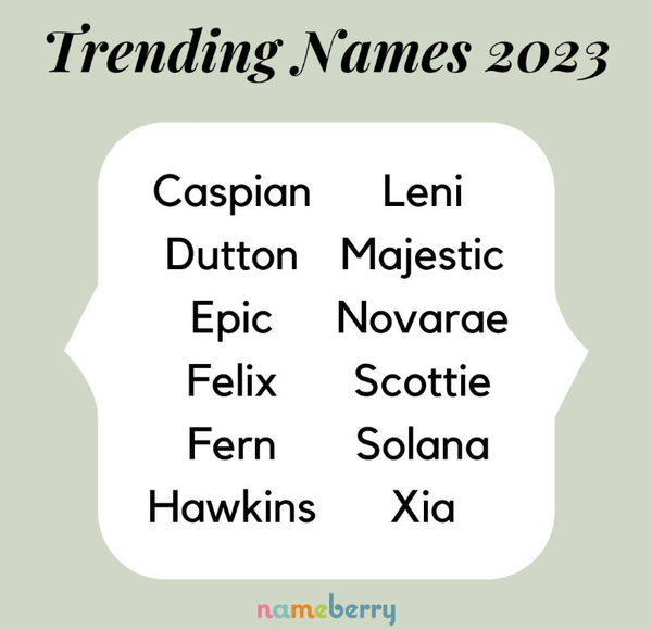 “토니, 낸시 말고” 2023 주목해야 할 영어 이름