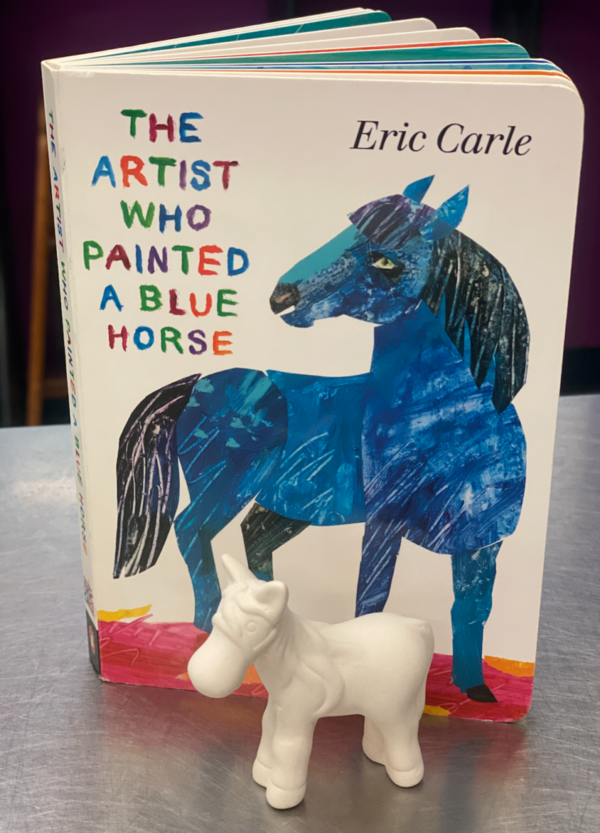 파란 말을 그린 화가. 프랙티컬리피카소