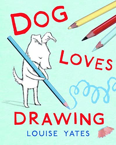 강아지와 함께 그림을 그려보자. 아마존