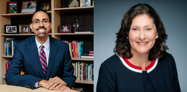 존 킹 주니어와 재클린 데이비스. 에듀케이션트러스트 