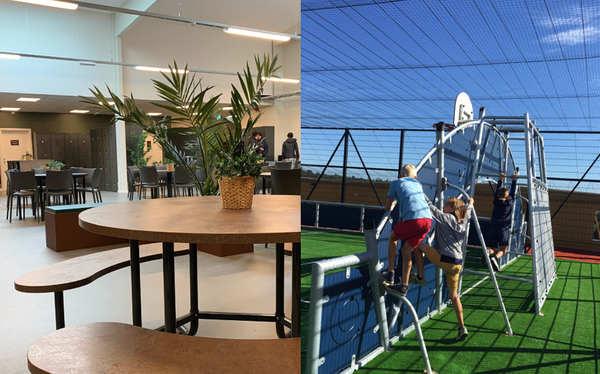 스웨덴 학생의 5분의 1이 프리스쿨에 다닌다. 프리스쿨 드로트닝 블랑카