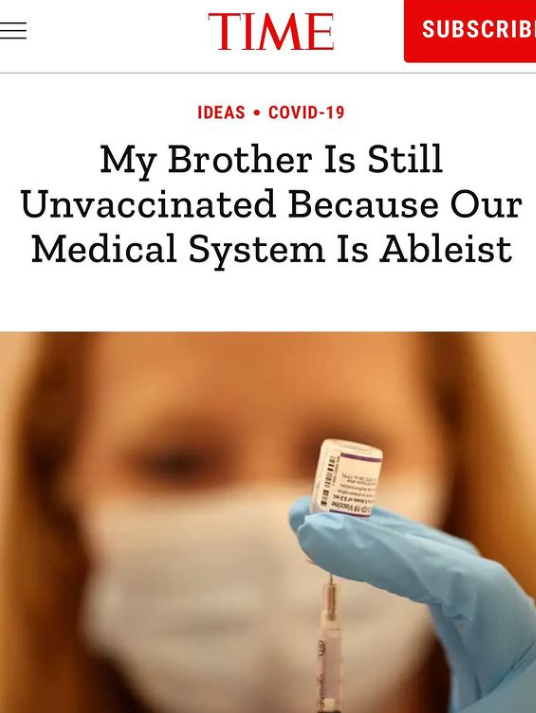 백신접종 거부에 대해 타임지에 기고했다. 아만다 칼훈