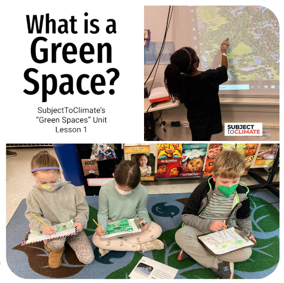 아이들을 대상으로 다양한 형식으로 기후변화 교육을 진행할 수 있다. 서브젝트투클라이밋. 