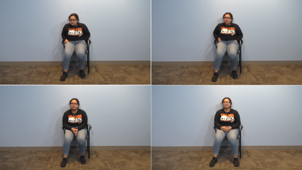 안절부절 못하며 계속해서 발을 움직이는 참가자. 《운동장애(Movement Disorders)》