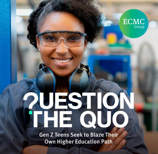 Z세대 청소년이 자신에게 가장 적합한 교육과 진로를 선택할 수 있도록 지원하기 위해 고안된 ECMC 그룹의 캠페인. ECMC 그룹