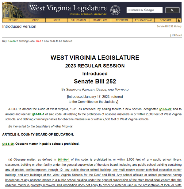 [미국] 버지니아주, 도서 검열 논란되자 학교 도서관 폐쇄 제안