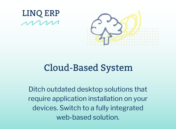 클라우드 기반 ERP는 우선순위에 따라 확장 또는 축소해 적응할 수 있는 것도 장점이다. LINQ