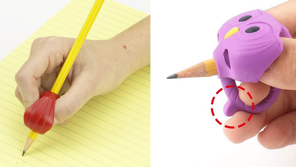 크로스오버 그립, 엄지손가락 보호대가 추가된 크로스오버 그립. 아마존 