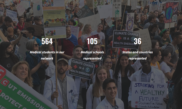 점점 더 많은 의대생들이 커리큘럼에 기후변화 교육을 포함시키는 데 앞장서고 있다. 지속 가능한 미래를 위한 의대생 모임