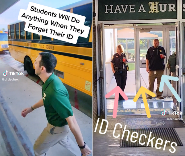 학생증을 지참하지 않은 학생을 가볍게 놀리는 등 쉑스나이드레 교장의 동영상은 다른 학교 관리자들이 소셜 미디어 플랫폼에 어떻게 접근해야 하는지를 반영한다. 틱톡 