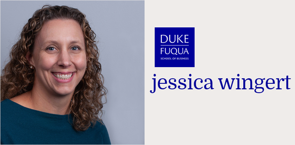 기후변화대응서밋의 프로그램 디렉터 제시카 윙거트. 듀크대학 