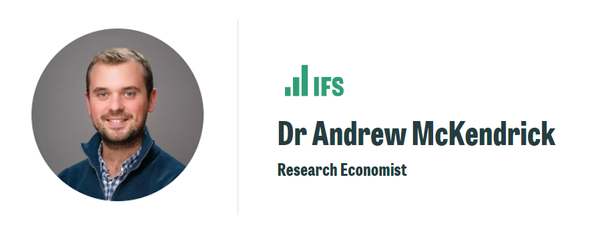 IFS의 연구 경제학자이자 보고서 저자 앤드류 맥켄드릭