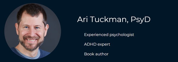 ADHD 전문 심리학자 아리 터크먼 박사는 자신이 운영하는 ADHD 팟캐스트를 통해 ADHD 아동청소년이 시간을 '보고' 미래를 '느끼며' 자신의 삶을 통제할 수 있도록 도와주는 전략을 공개했다.