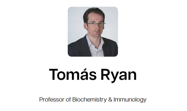 트리니티대학 생화학 및 면역학 부교수이자 신경과학연구소의 토마스 라이언 박사